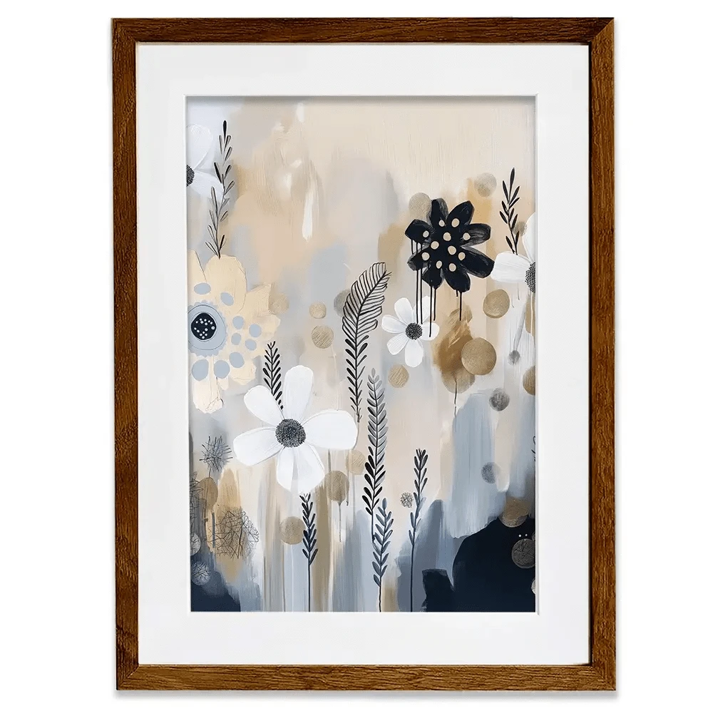 Fluer Complement Framed Art Print Fluer Complement Framed Art Print wall art product Isabella Karolewicz