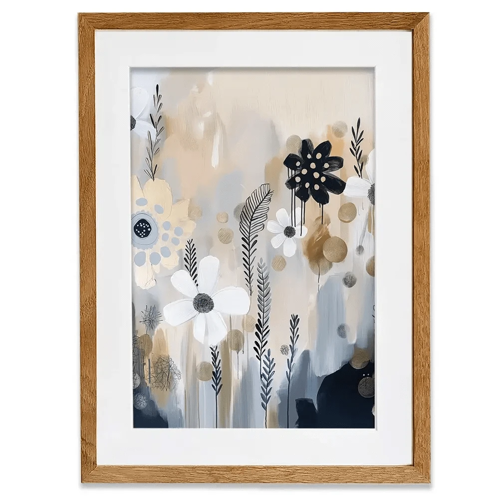 Fluer Complement Framed Art Print Fluer Complement Framed Art Print wall art product Isabella Karolewicz