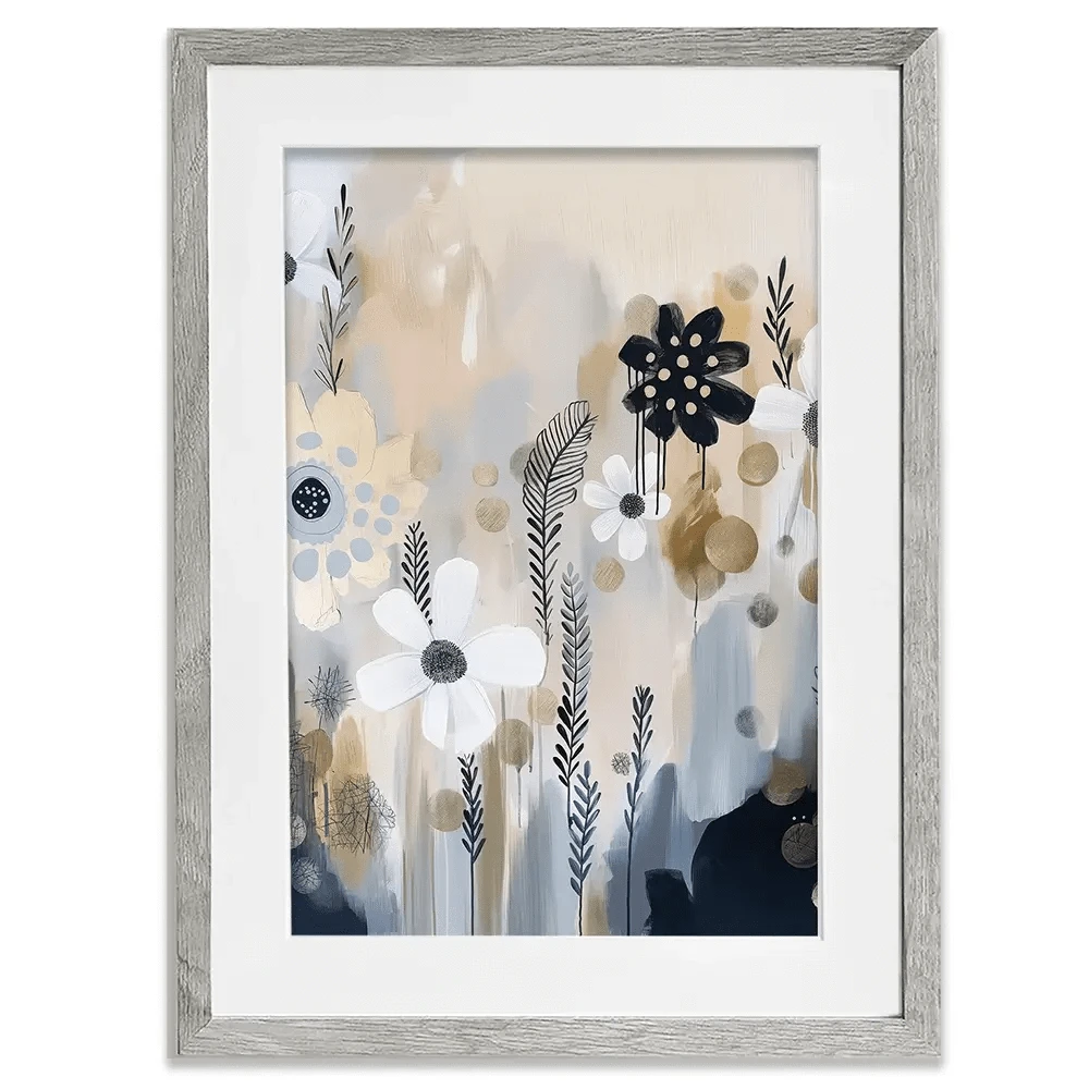 Fluer Complement Framed Art Print Fluer Complement Framed Art Print wall art product Isabella Karolewicz