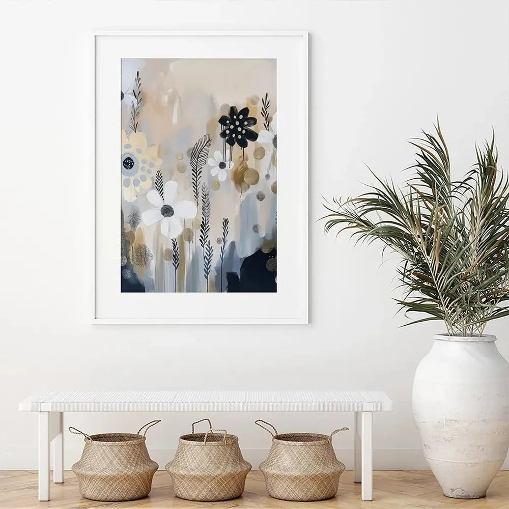 Fluer Complement Framed Art Print Fluer Complement Framed Art Print wall art product Isabella Karolewicz