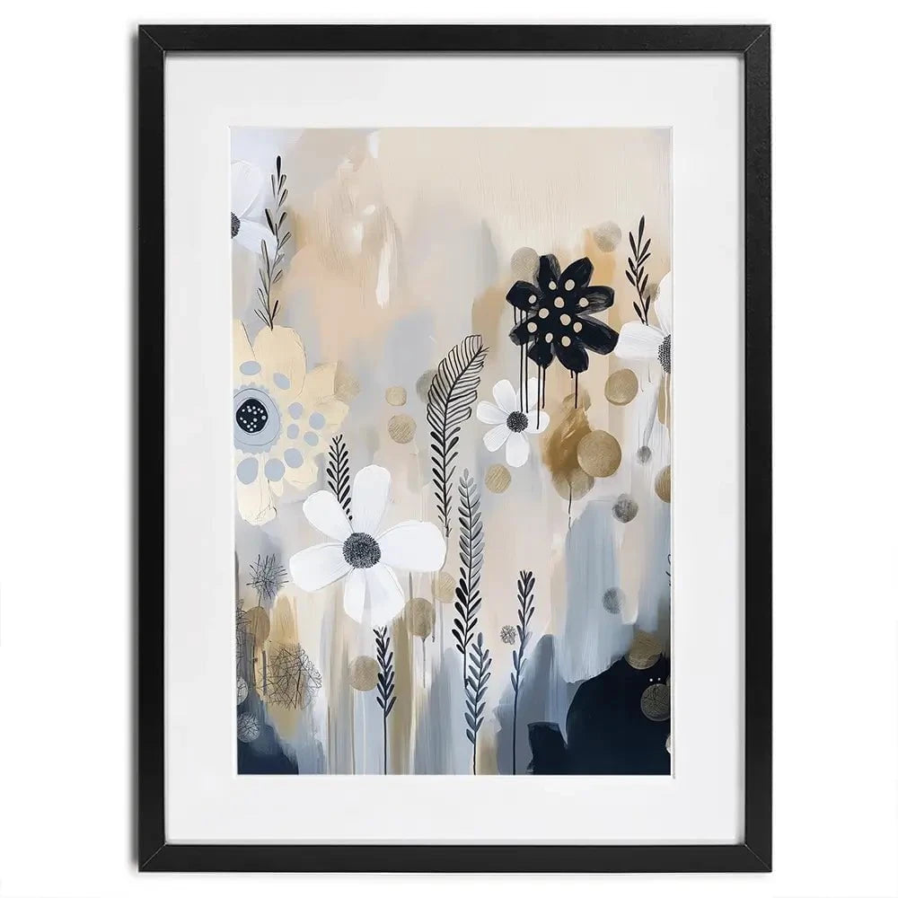 Fluer Complement Framed Art Print Fluer Complement Framed Art Print wall art product Isabella Karolewicz