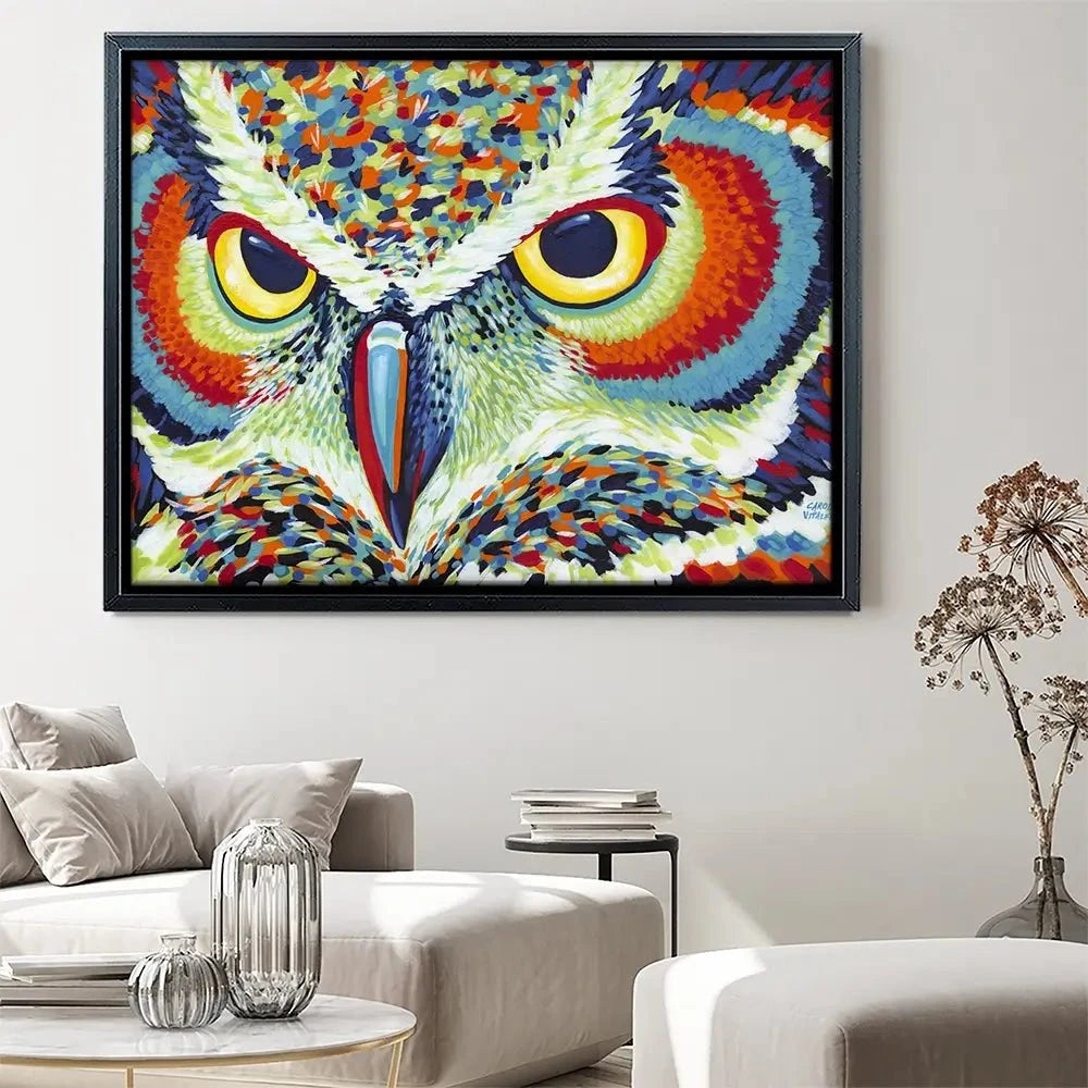 Focused Canvas Print Focused Canvas Print wall art product Carolee Vitaletti
