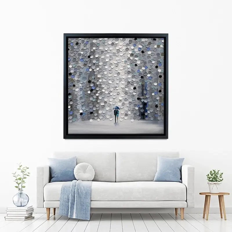 Foggy Rain Canvas Print Foggy Rain Canvas Print wall art product Ekaterina Ermilkina