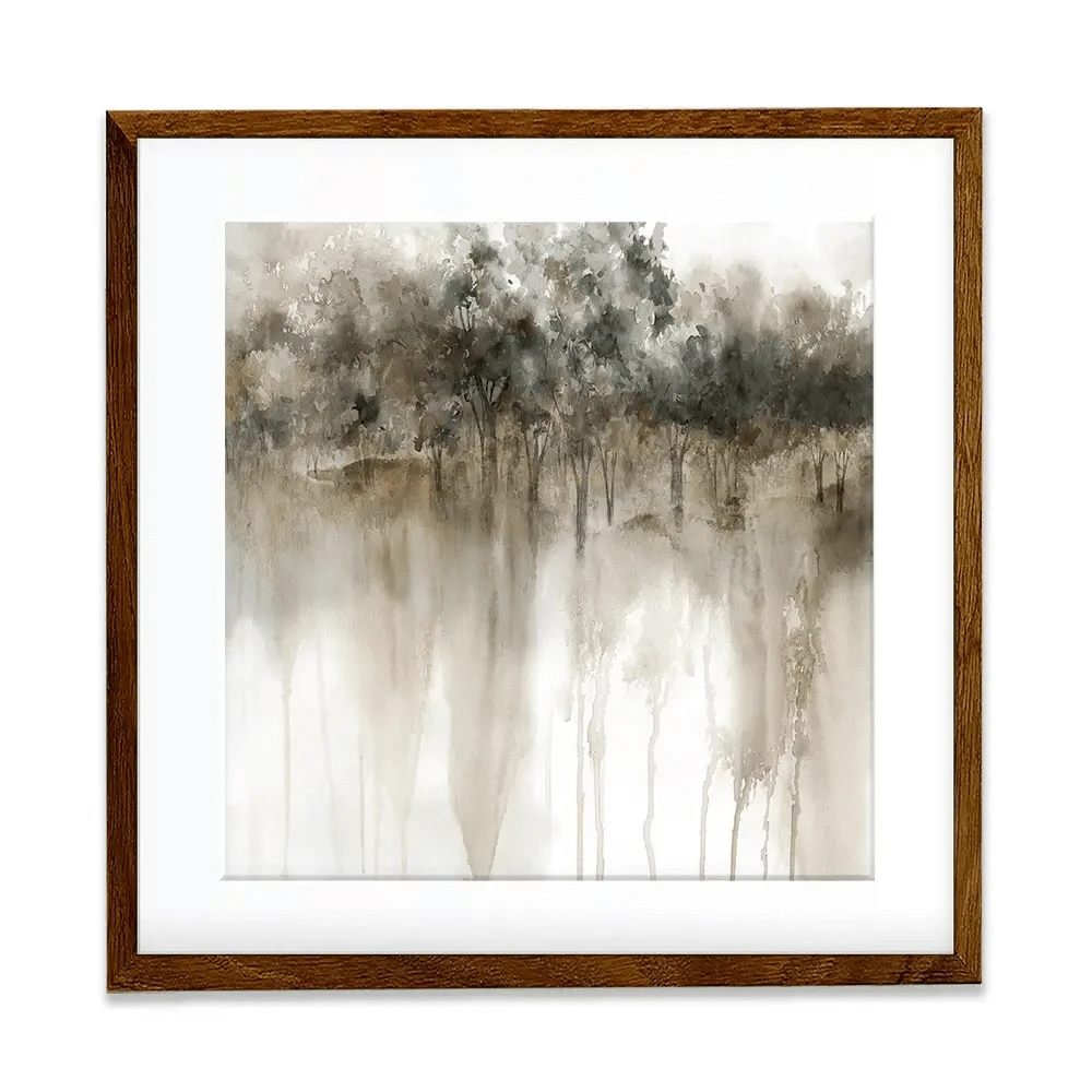 Forest Edge Square Framed Art Print Forest Edge Square Framed Art Print wall art product Carol Robinson