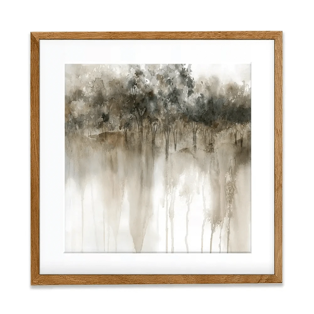 Forest Edge Square Framed Art Print Forest Edge Square Framed Art Print wall art product Carol Robinson