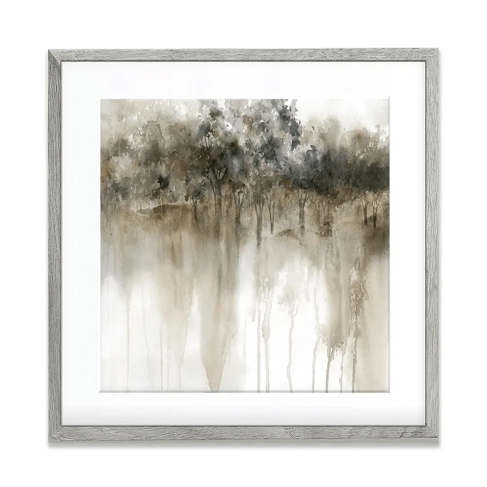 Forest Edge Square Framed Art Print Forest Edge Square Framed Art Print wall art product Carol Robinson