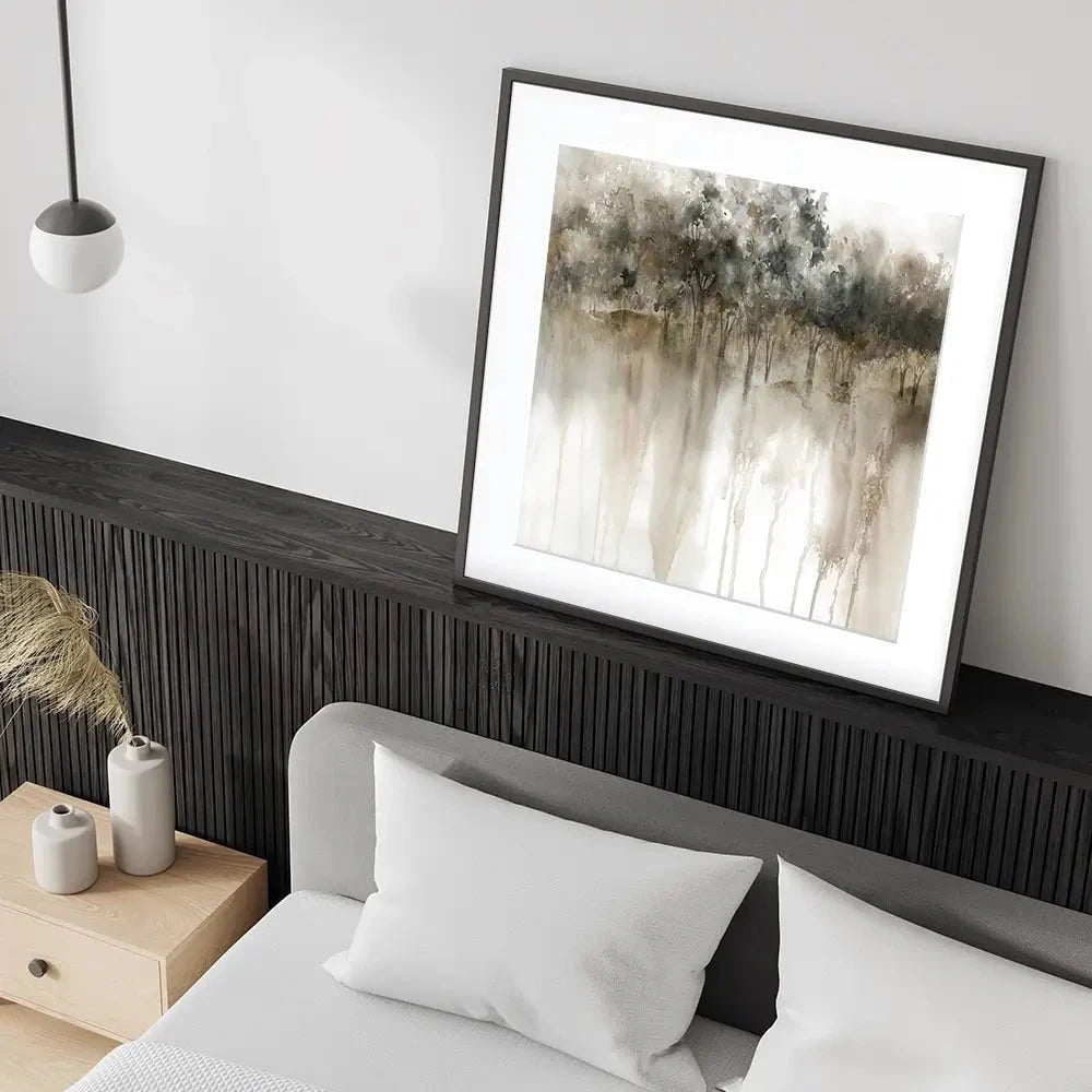 Forest Edge Square Framed Art Print Forest Edge Square Framed Art Print wall art product Carol Robinson