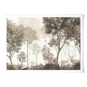 Forest Mural Art Print wall art product fotooboi_kld / Shutterstock