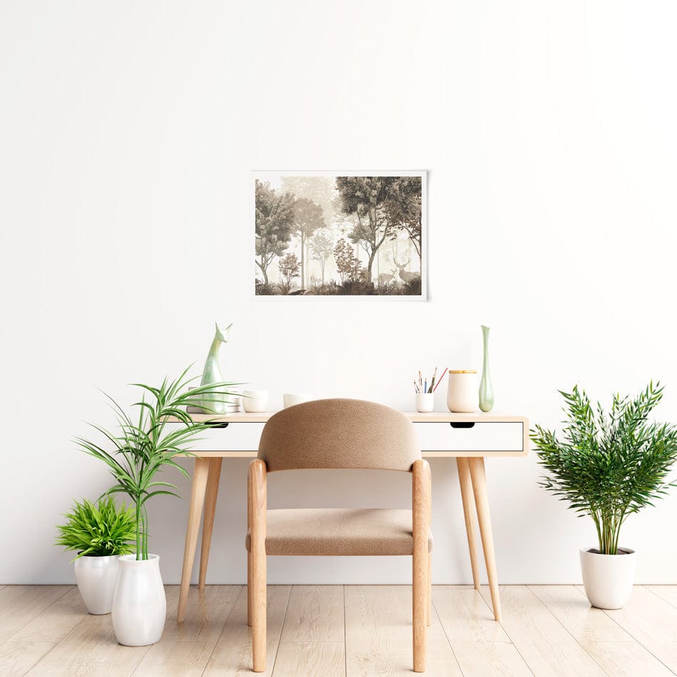 Forest Mural Art Print wall art product fotooboi_kld / Shutterstock