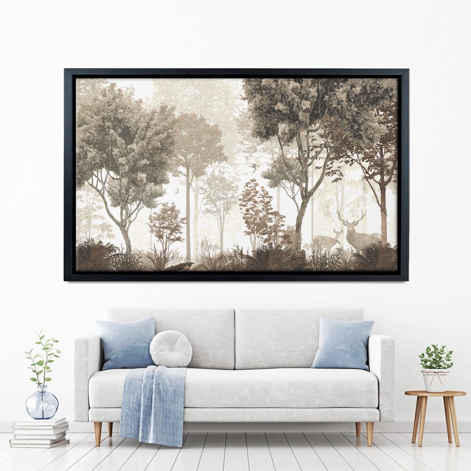 Forest Mural Canvas Print wall art product fotooboi_kld / Shutterstock
