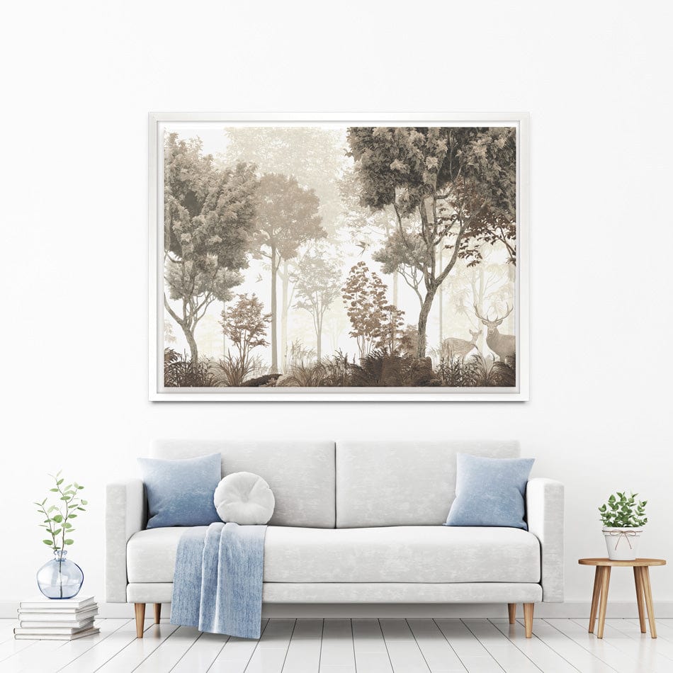 Forest Mural Canvas Print wall art product fotooboi_kld / Shutterstock