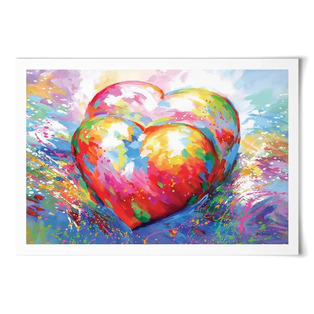Forever In My Heart Art Print Forever In My Heart Art Print wall art product Leon Devenice