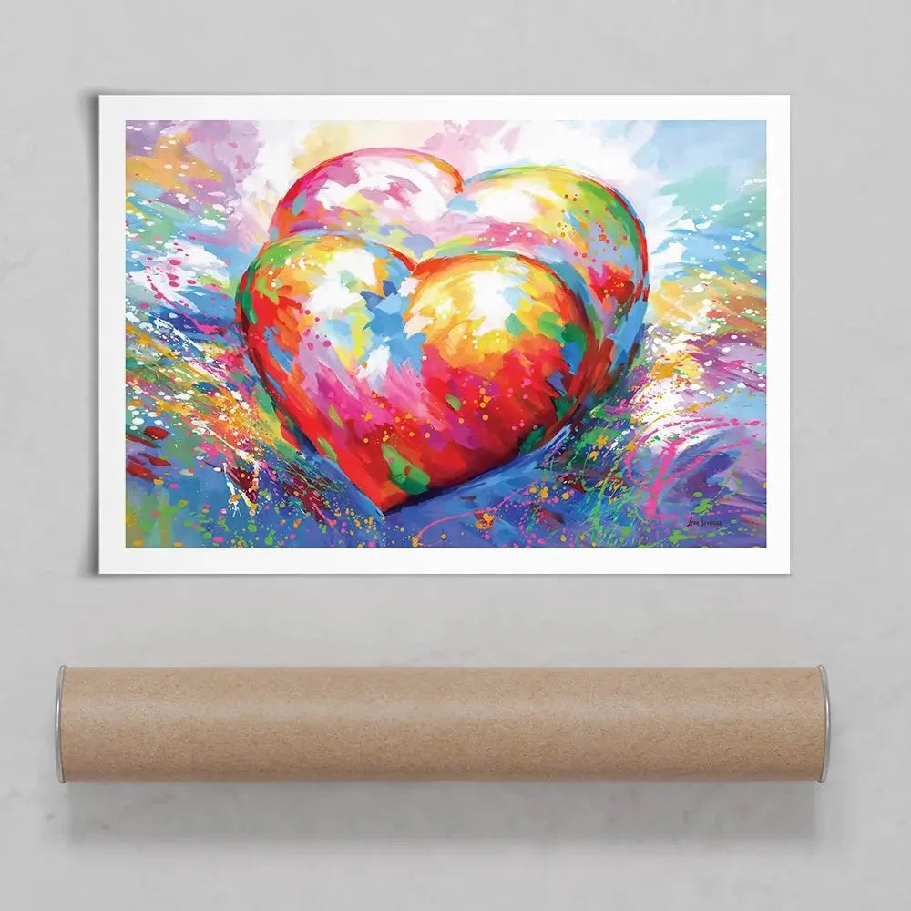 Forever In My Heart Art Print Forever In My Heart Art Print wall art product Leon Devenice