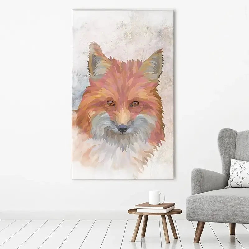 Fox Haze Canvas Print Fox Haze Canvas Print wall art product Sarah Manovski