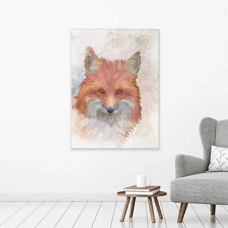 Fox Haze Canvas Print Fox Haze Canvas Print wall art product Sarah Manovski