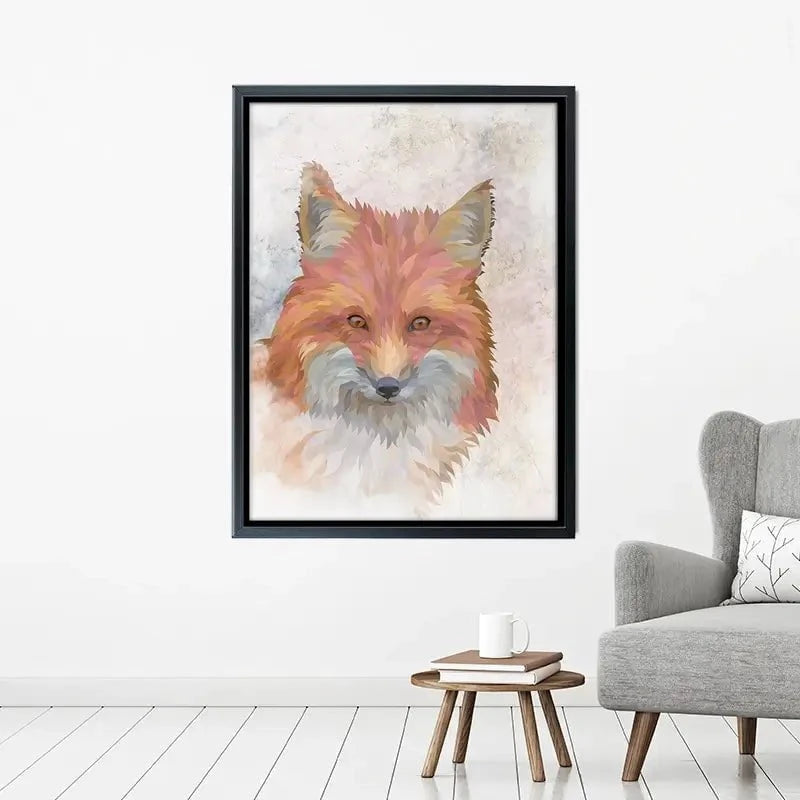 Fox Haze Canvas Print Fox Haze Canvas Print wall art product Sarah Manovski