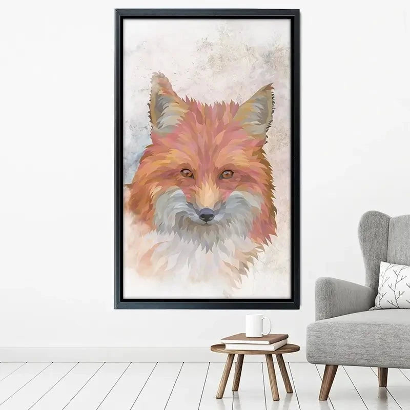 Fox Haze Canvas Print Fox Haze Canvas Print wall art product Sarah Manovski