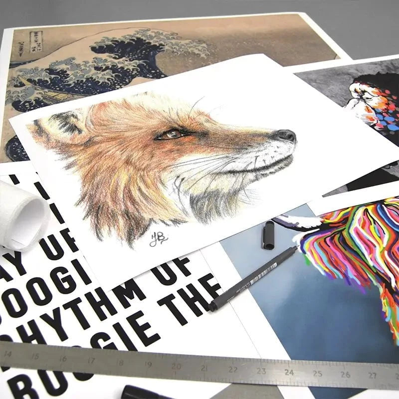 Fox Illustration Art Print Fox Illustration Art Print wall art product Jackie Bridges