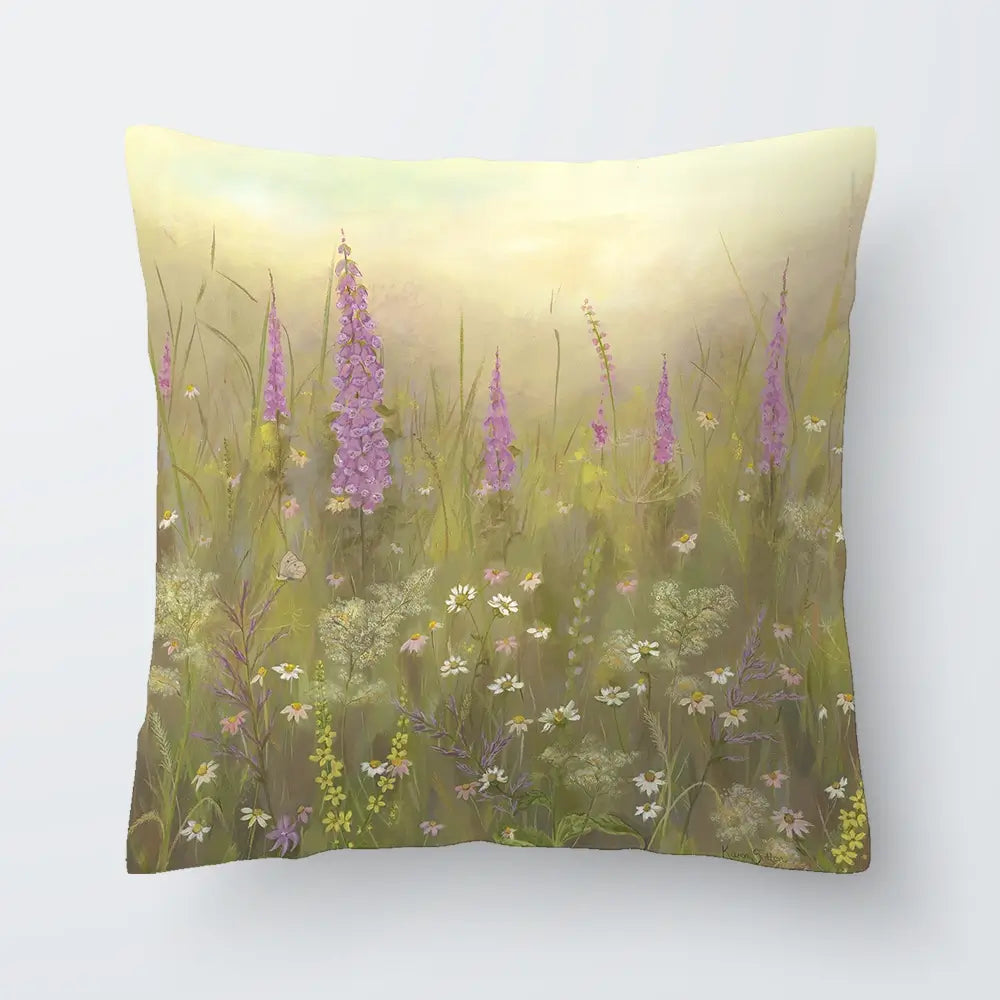 Foxglove Meadow Cushion Foxglove Meadow Cushion wall art product Karen Sutton