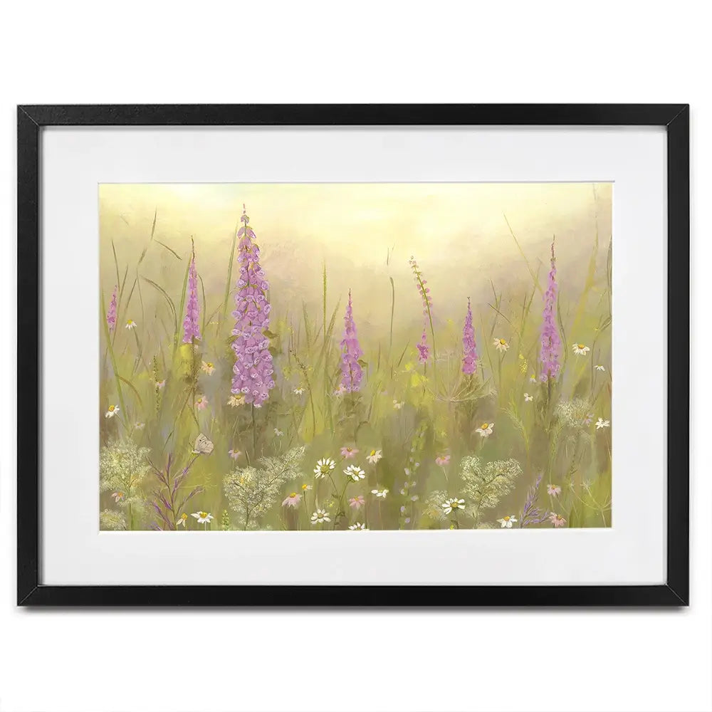 Foxglove Meadow Framed Art Print Foxglove Meadow Framed Art Print wall art product Karen Sutton