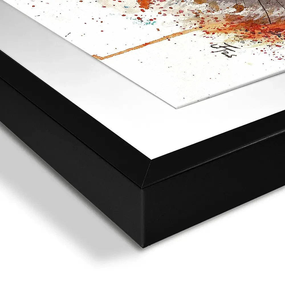 Foxy Framed Art Print Foxy Framed Art Print wall art product Jamie Taylor