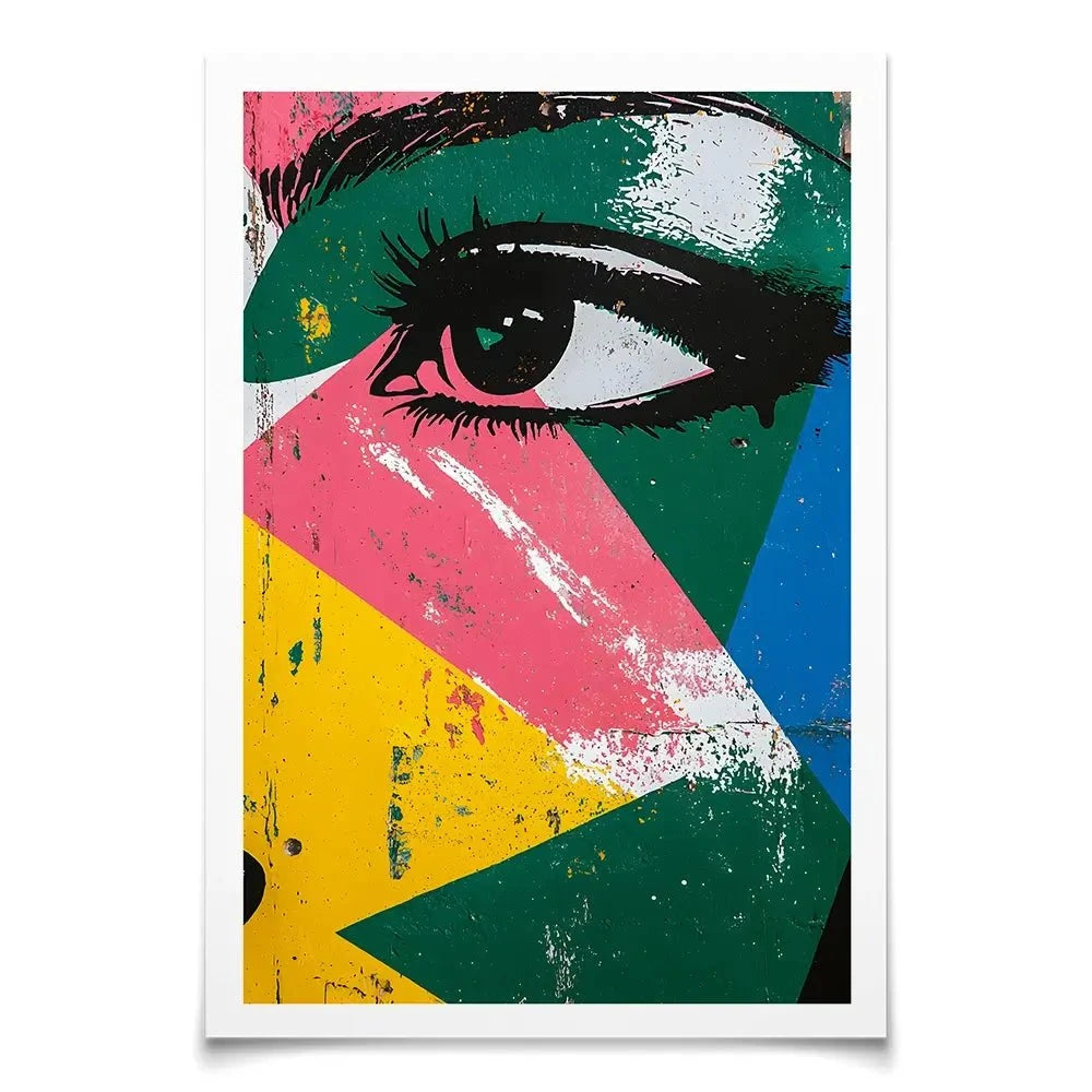 Fractal Eyes Art Print Fractal Eyes Art Print wall art product Walker Noble