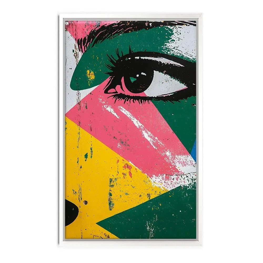 Fractal Eyes Canvas Print Fractal Eyes Canvas Print wall art product Walker Noble