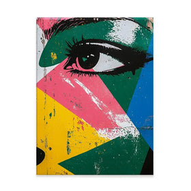 Fractal Eyes Canvas Print Fractal Eyes Canvas Print wall art product Walker Noble