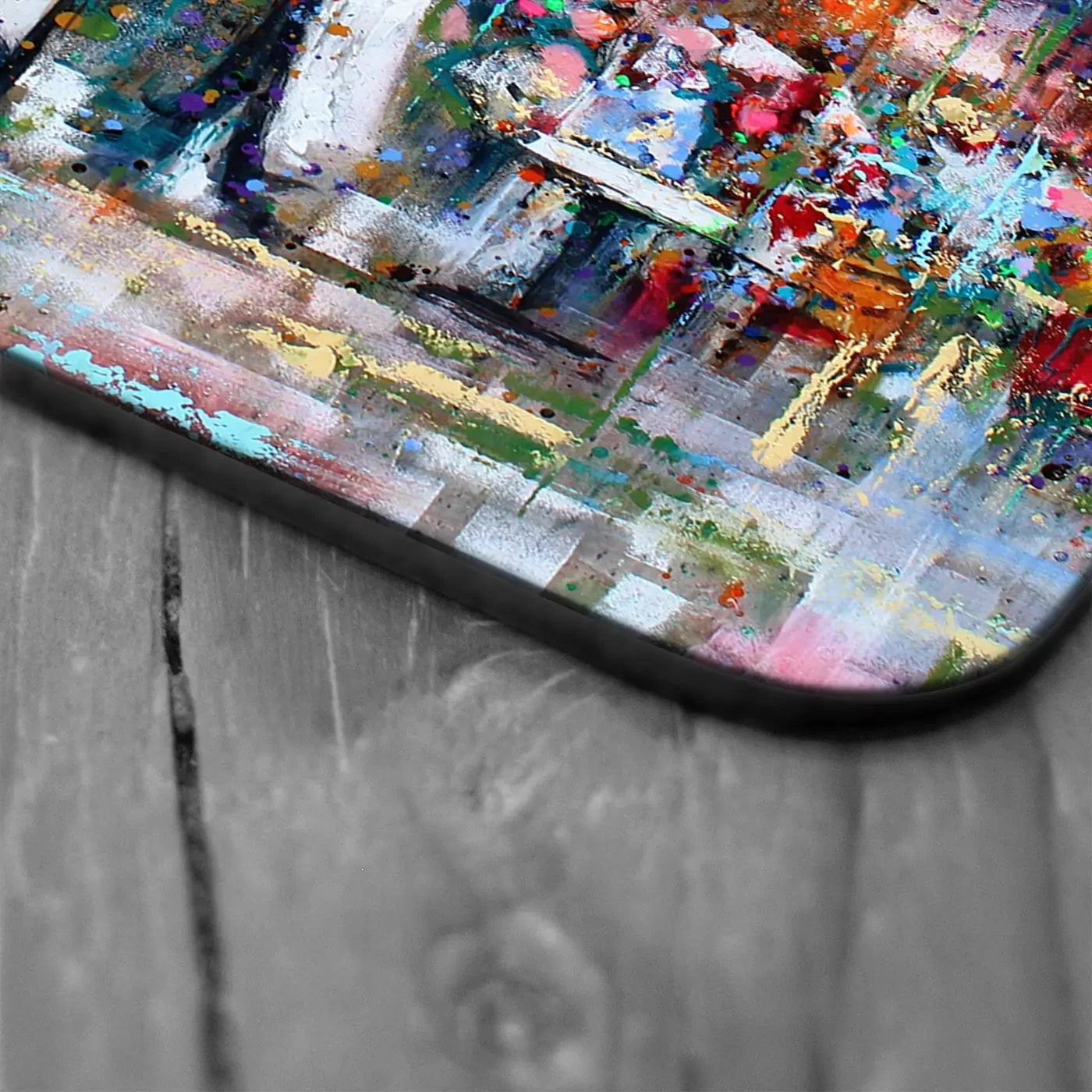 French Terras Coaster Set Rainbow Soul Tree Coaster Set | Rainbow Soul Tree Art Coasters wall art product Studio Paint-Ing