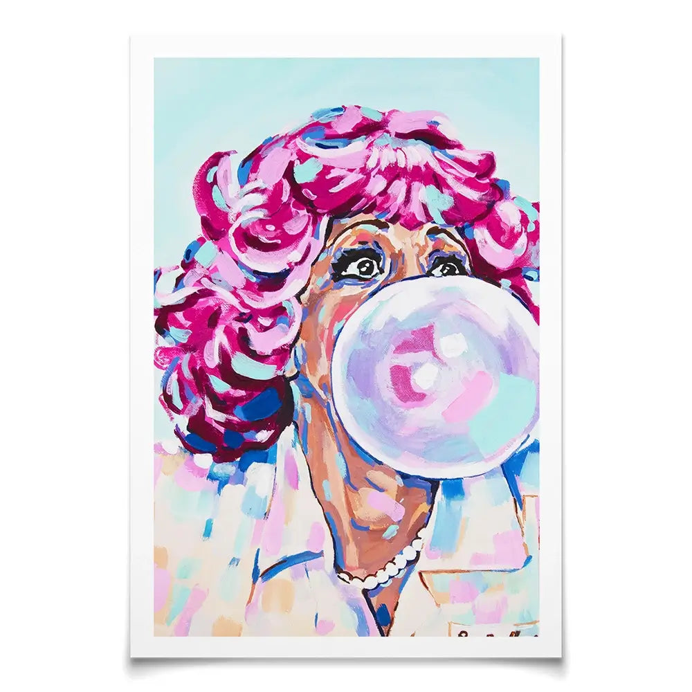 Frenchie Grease Art Print Frenchie Grease Art Print wall art product Juliet Stockton