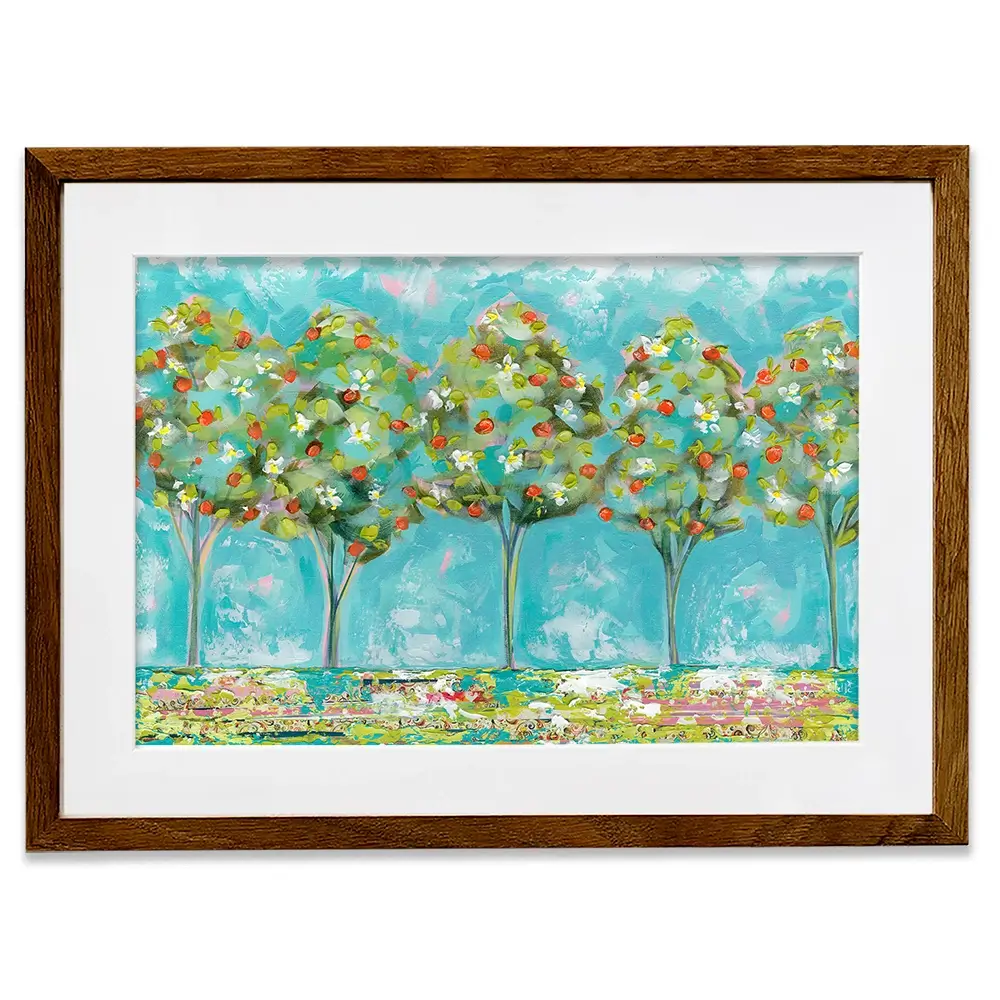 Fresh And Fruity Framed Art Print Fresh And Fruity Framed Art Print wall art product Estelle Grengs - Independent