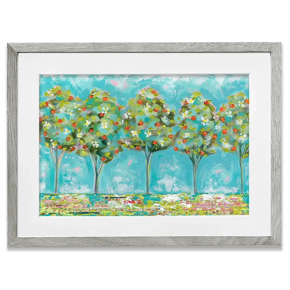 Fresh And Fruity Framed Art Print Fresh And Fruity Framed Art Print wall art product Estelle Grengs - Independent