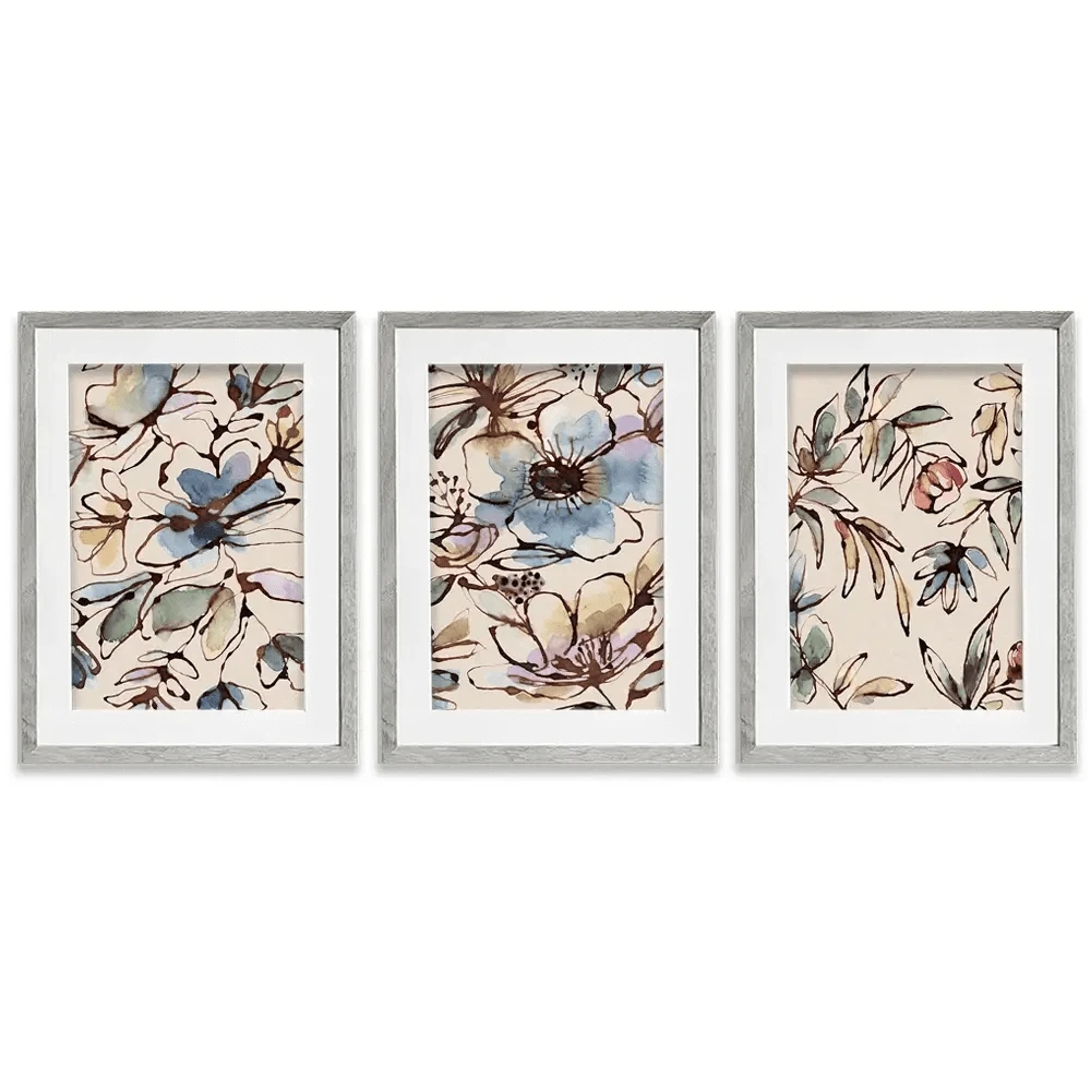 Fresh Cut Framed Art Print Trio Fresh Cut Framed Art Print Trio wall art product Lisa Nohren - Independent
