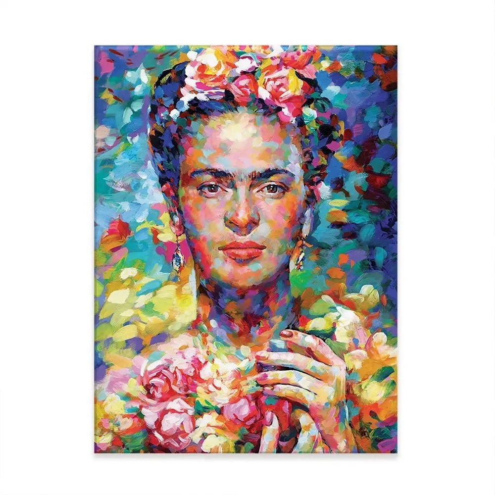 Frida Canvas Print Frida Canvas Print wall art product Leon Devenice