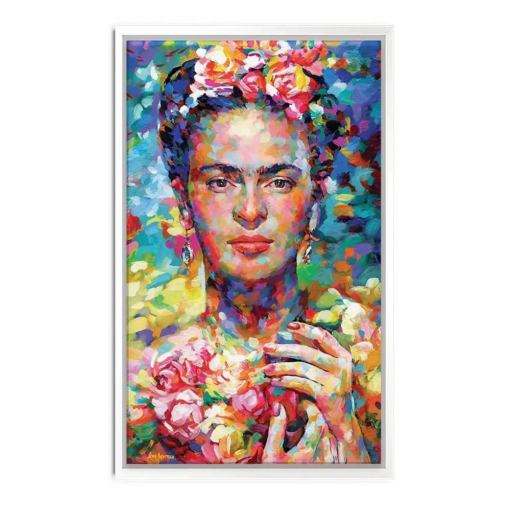 Frida Canvas Print Frida Canvas Print wall art product Leon Devenice