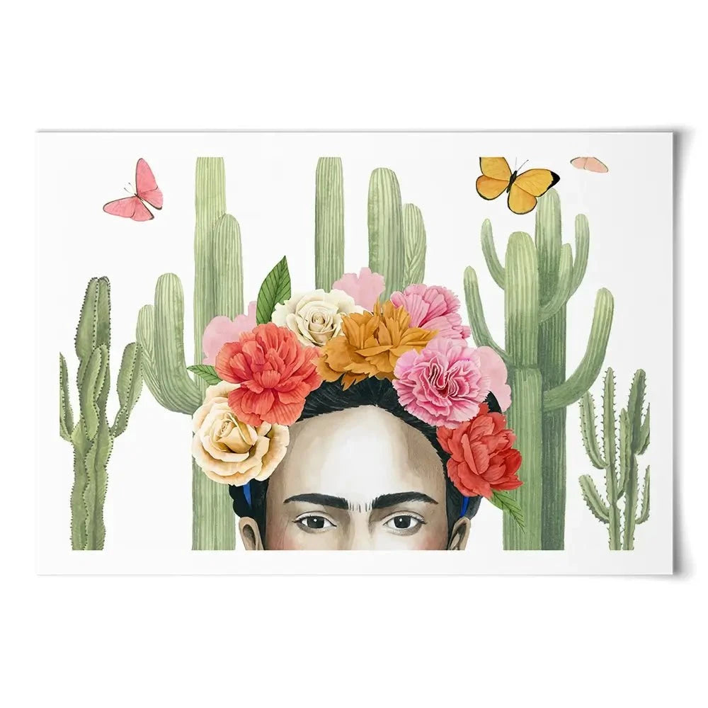 Frida In Nature Art Print Frida In Nature Art Print wall art product Grace Popp