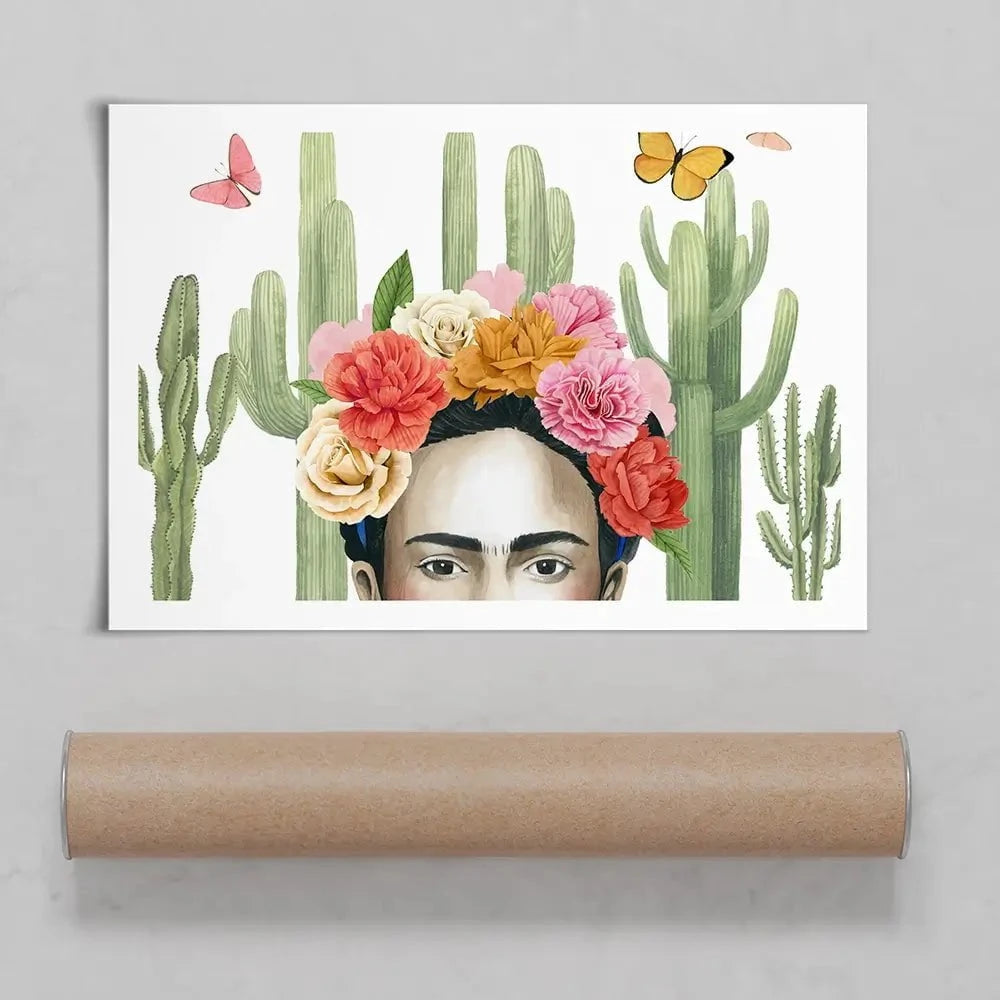 Frida In Nature Art Print Frida In Nature Art Print wall art product Grace Popp
