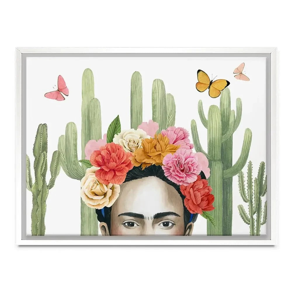 Frida In Nature Canvas Print Frida In Nature Canvas Print wall art product Grace Popp