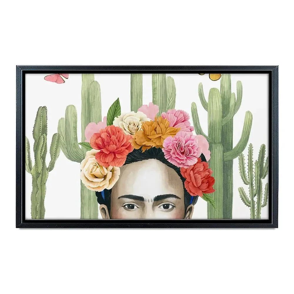 Frida In Nature Canvas Print Frida In Nature Canvas Print wall art product Grace Popp
