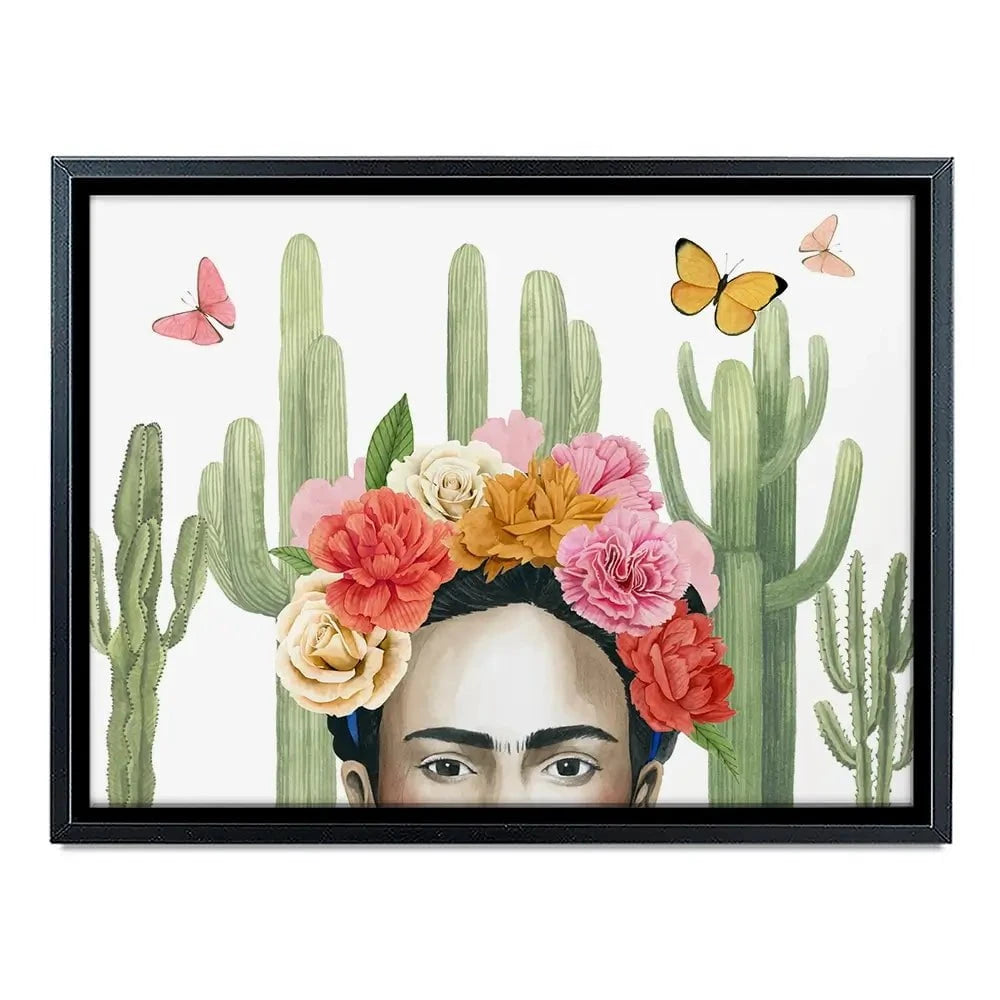 Frida In Nature Canvas Print Frida In Nature Canvas Print wall art product Grace Popp