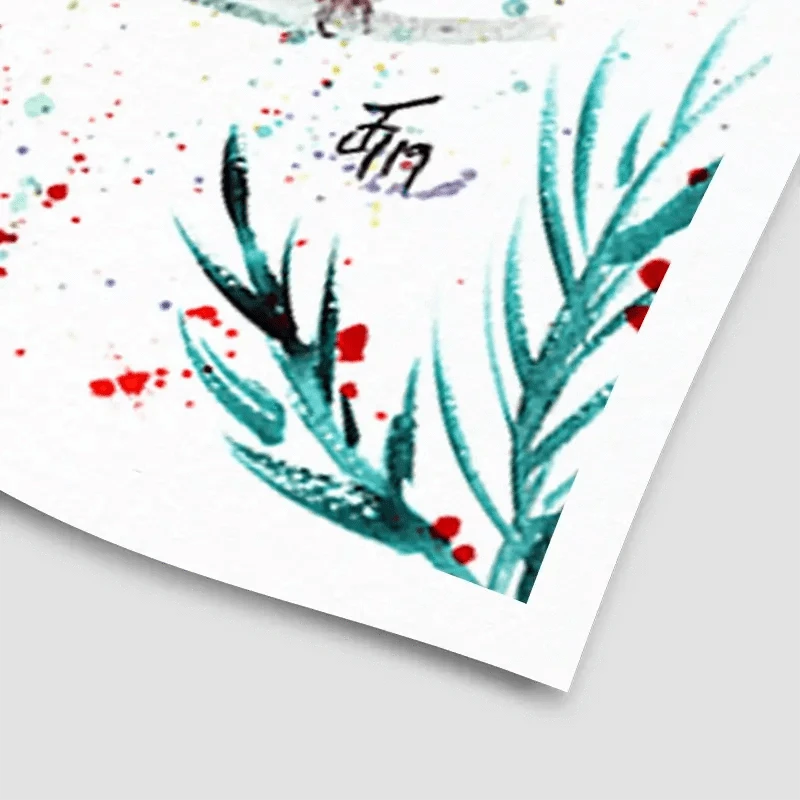Friendly Birds Art Print Friendly Birds Art Print wall art product Jamie Taylor