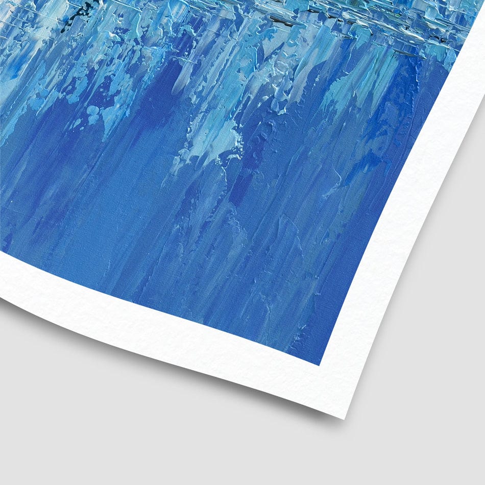 Frozen City Art Print wall art product Olga Tkachyk