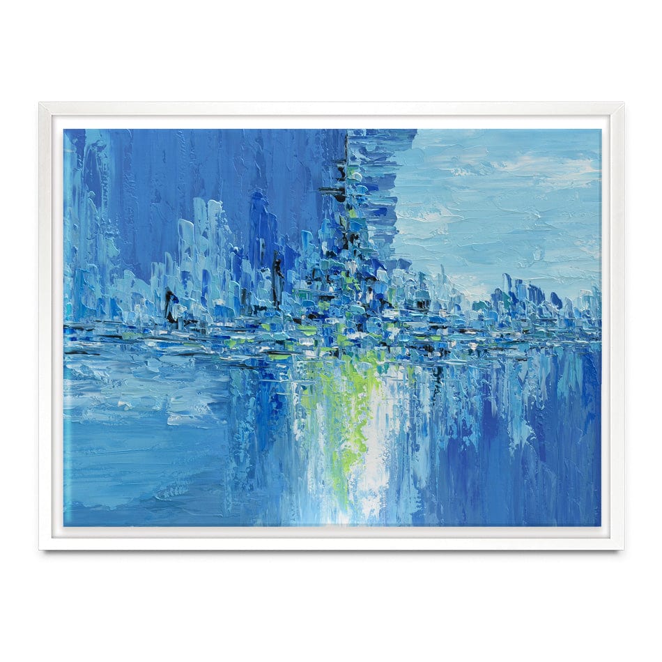 Frozen City Canvas Print wall art product Olga Tkachyk