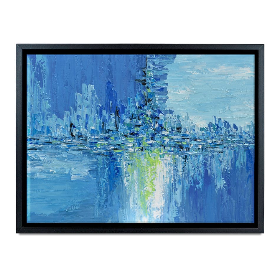 Frozen City Canvas Print wall art product Olga Tkachyk