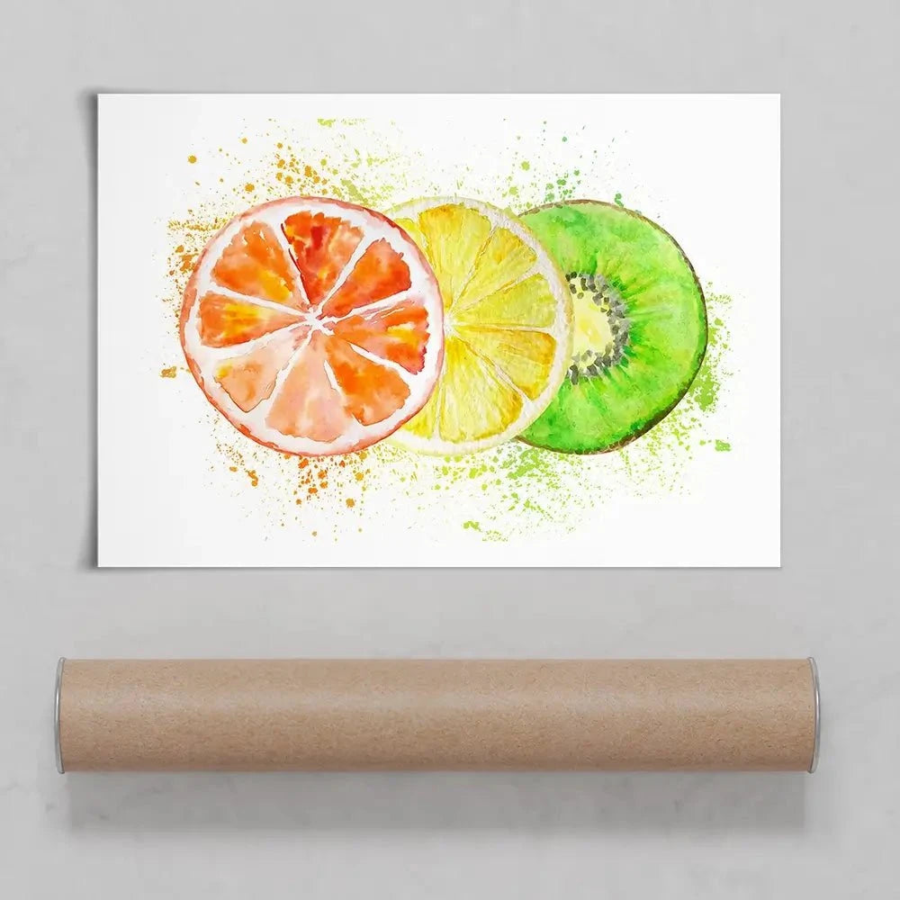 Fruity Art Print Fruity Art Print wall art product SvetaArtStore / Shutterstock