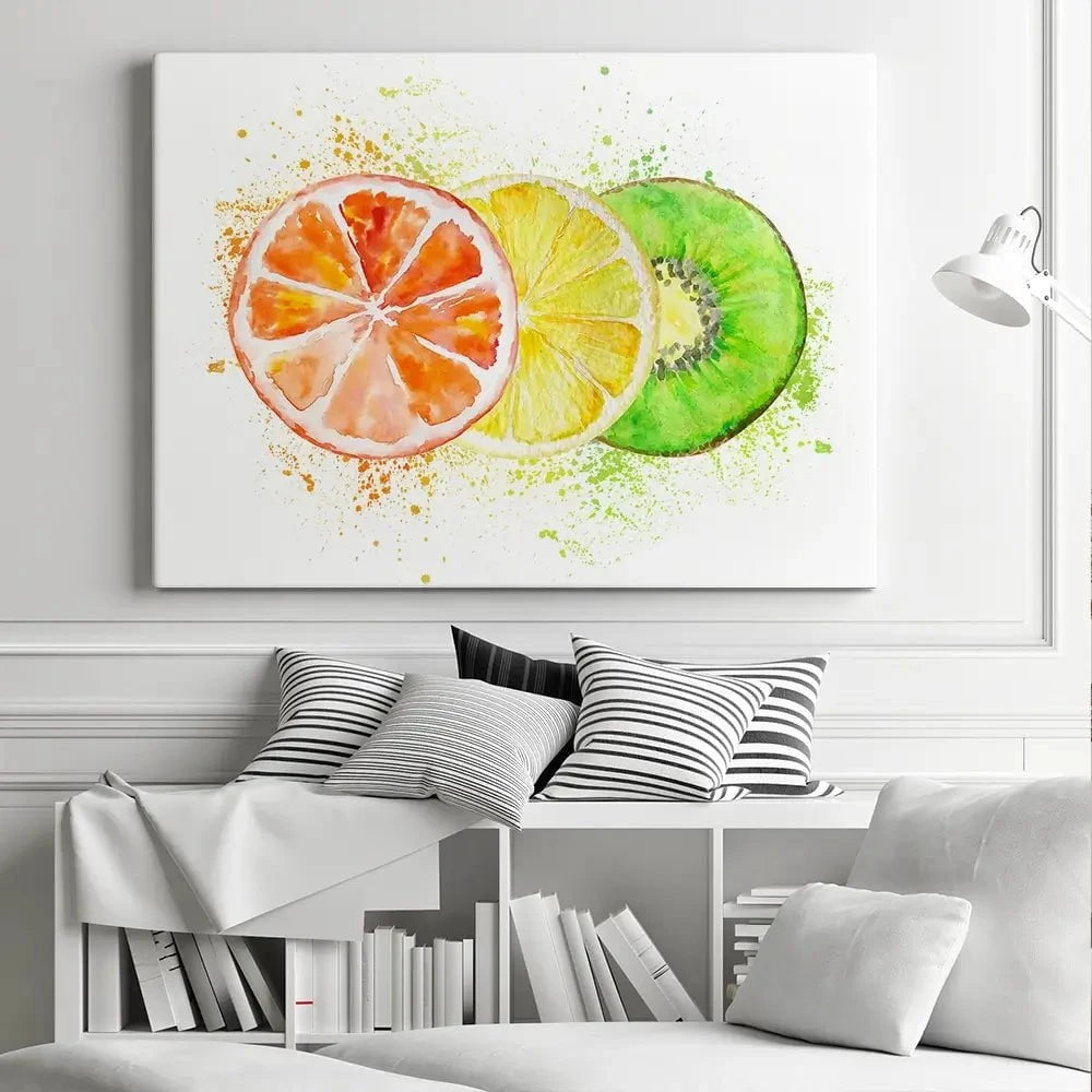 Fruity Canvas Print Fruity Canvas Print wall art product SvetaArtStore / Shutterstock