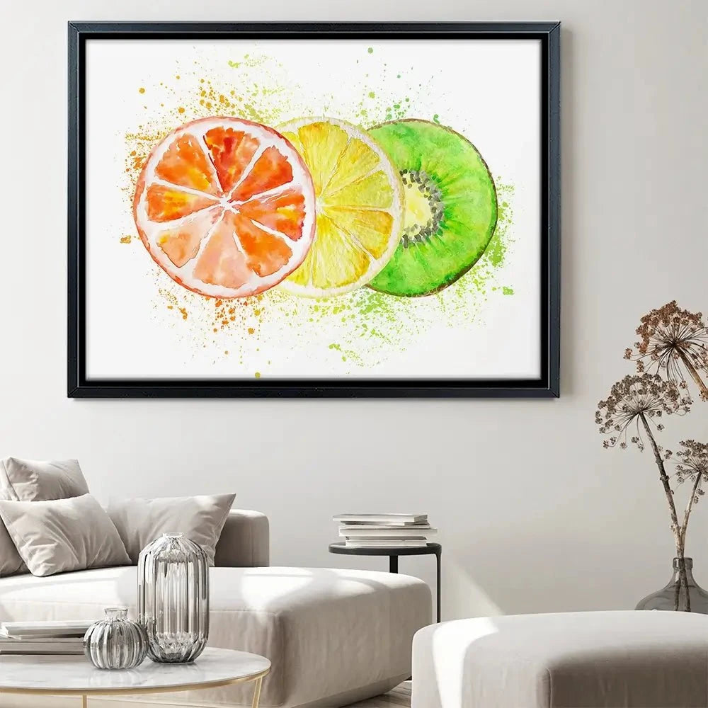 Fruity Canvas Print Fruity Canvas Print wall art product SvetaArtStore / Shutterstock