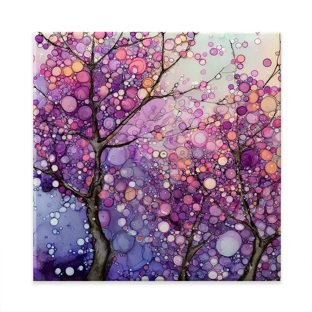 Fuchia Bloom Square Canvas Print Fuchia Bloom Square Canvas Print wall art product David Alexander Elder