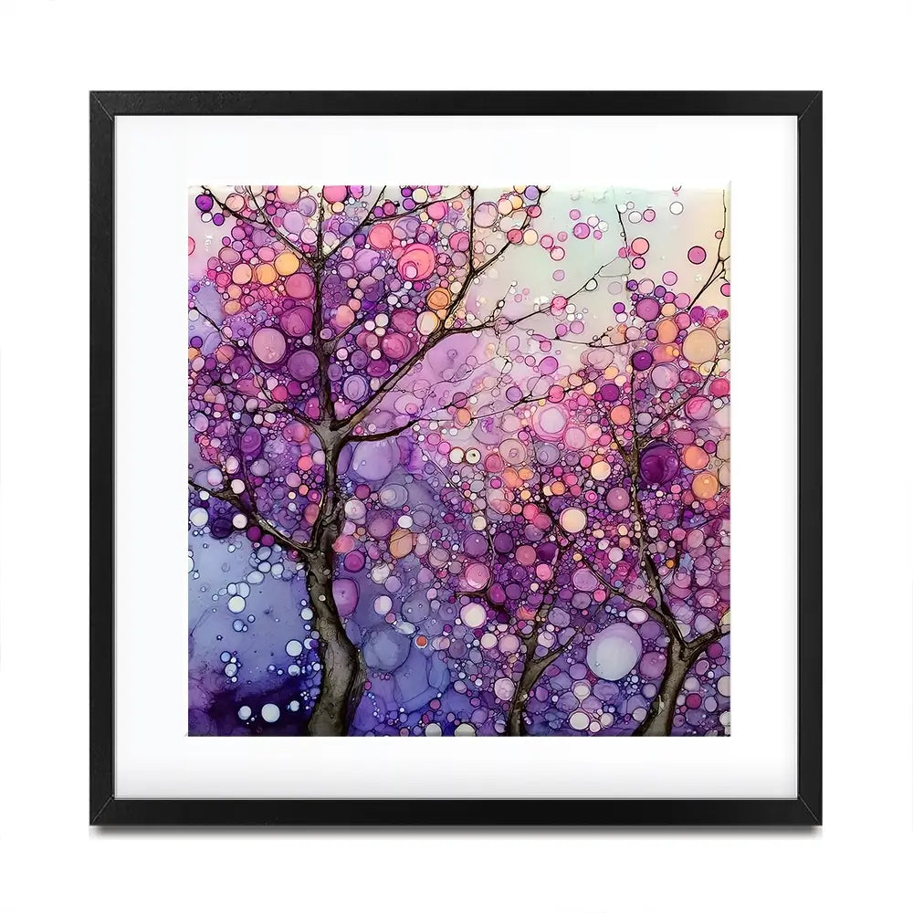 Fuchia Bloom Square Framed Art Print Fuchia Bloom Square Framed Art Print wall art product David Alexander Elder