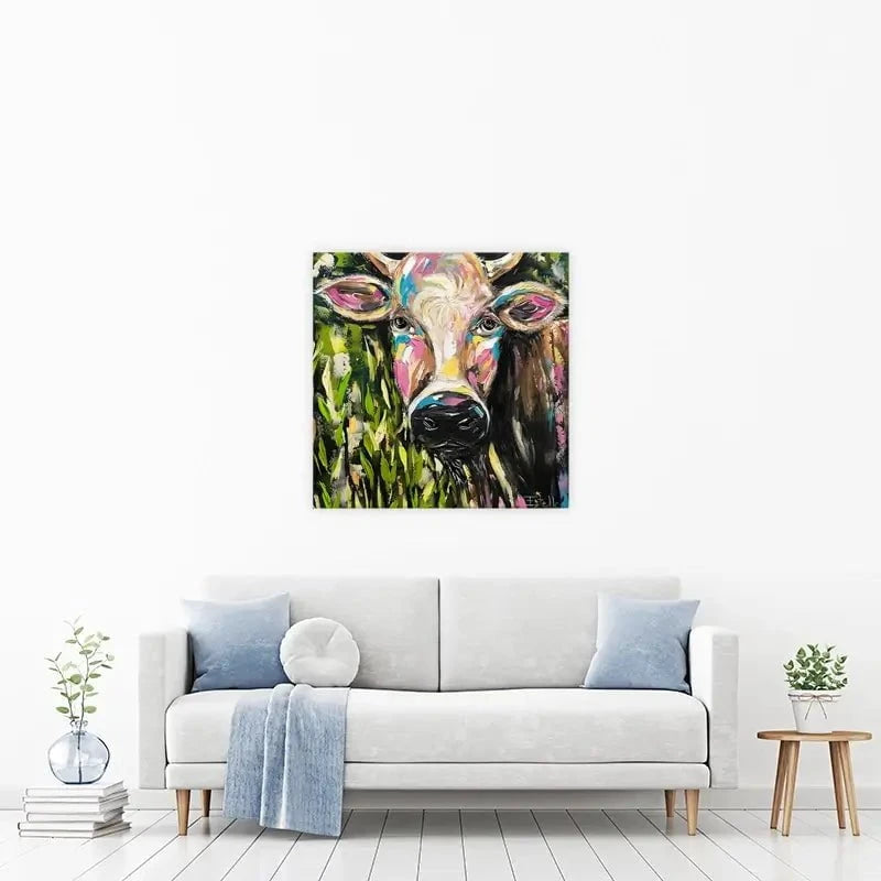 Full Of Bull Canvas Print Full Of Bull Canvas Print wall art product Estelle Grengs - Independent
